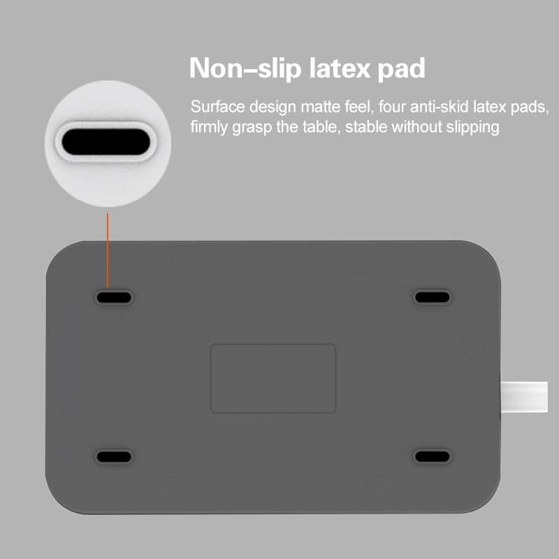 LDNIO SC3604 6 x USB Ports Multi-function Travel Home Office Socket, Cable Length: 2m, Big UK Plug
