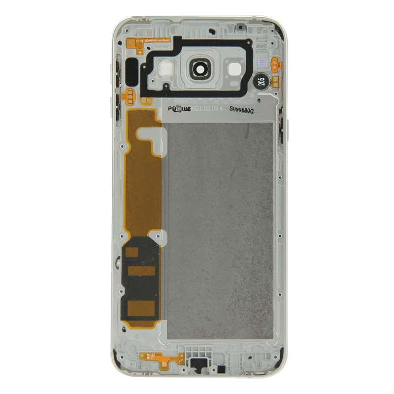 For Galaxy A8 / A800 Battery Back Cover (White)
