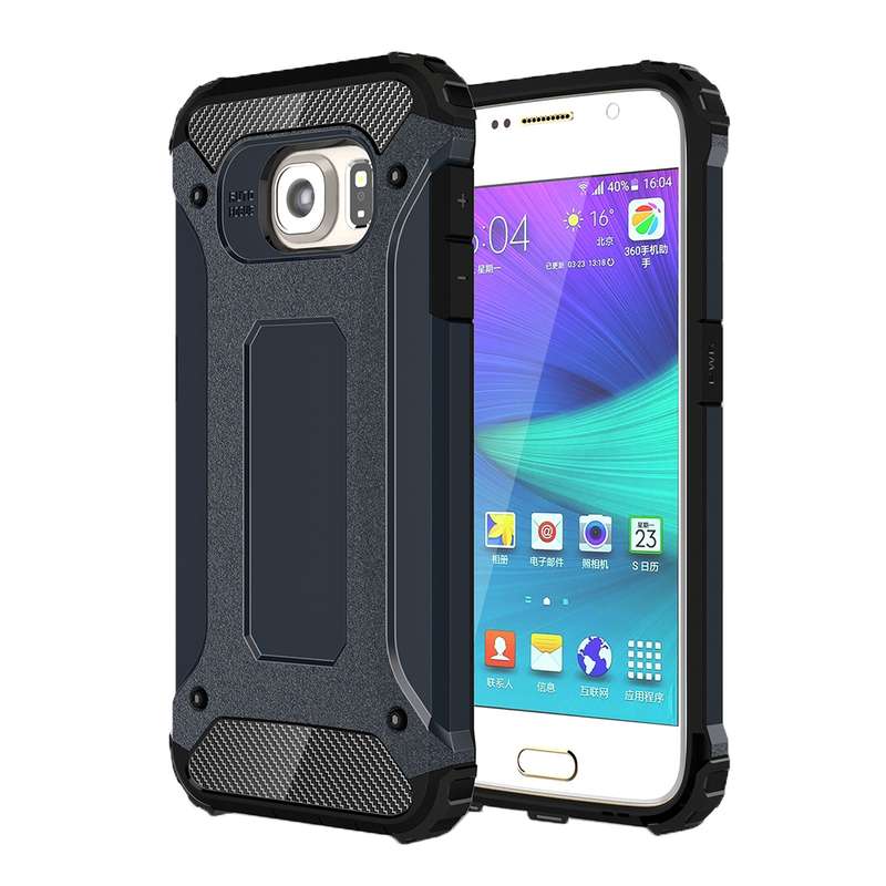For Galaxy S6 / G920 Tough Armor TPU + PC Combination Case (Grey)
