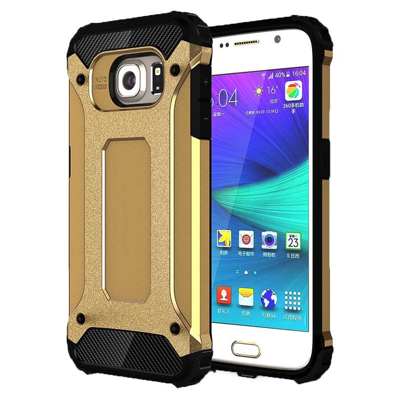For Galaxy S6 / G920 Tough Armor TPU + PC Combination Case (Grey)