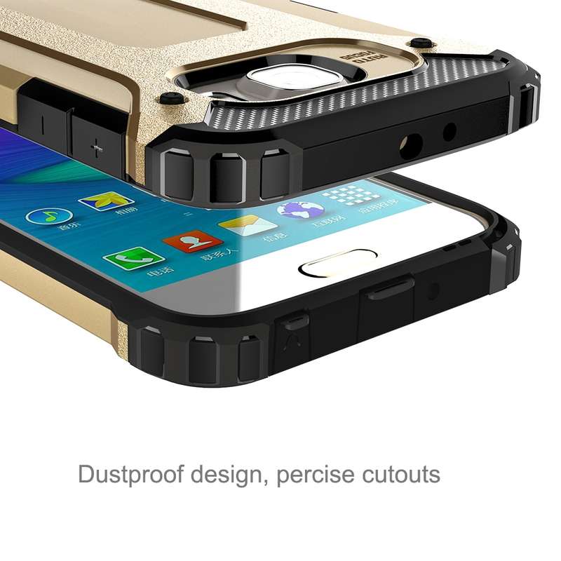 For Galaxy S6 / G920 Tough Armor TPU + PC Combination Case (Grey)