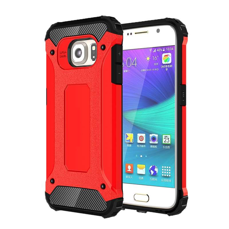 For Galaxy S6 / G920 Tough Armor TPU + PC Combination Case (Grey)