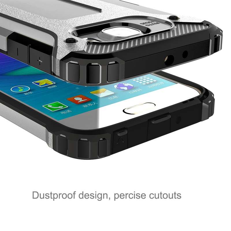 For Galaxy S6 / G920 Tough Armor TPU + PC Combination Case (Grey)
