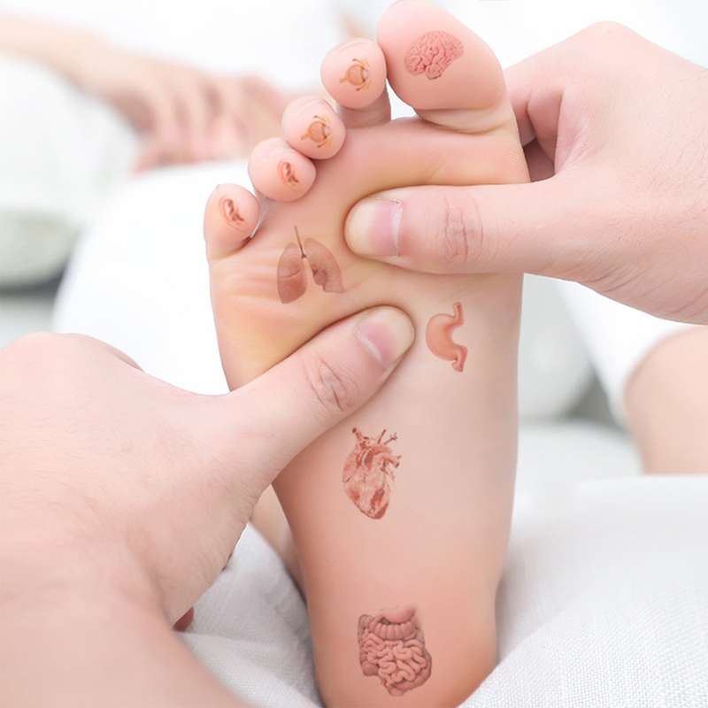EMS Rechargeable Pulse Foot Massage Machine Foot Pad Physical Therapy with Remote Control