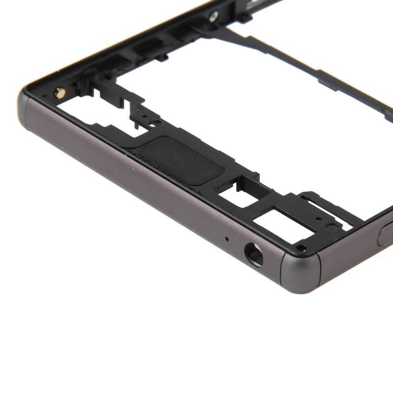 Front Bezel for Sony Xperia Z5 (Single SIM Card Version) (Black)