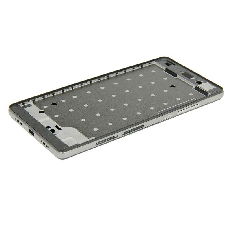 For Huawei P8 Lite Full Housing Cover (Front Housing LCD Frame Bezel Plate + Battery Back Cover)(Bla