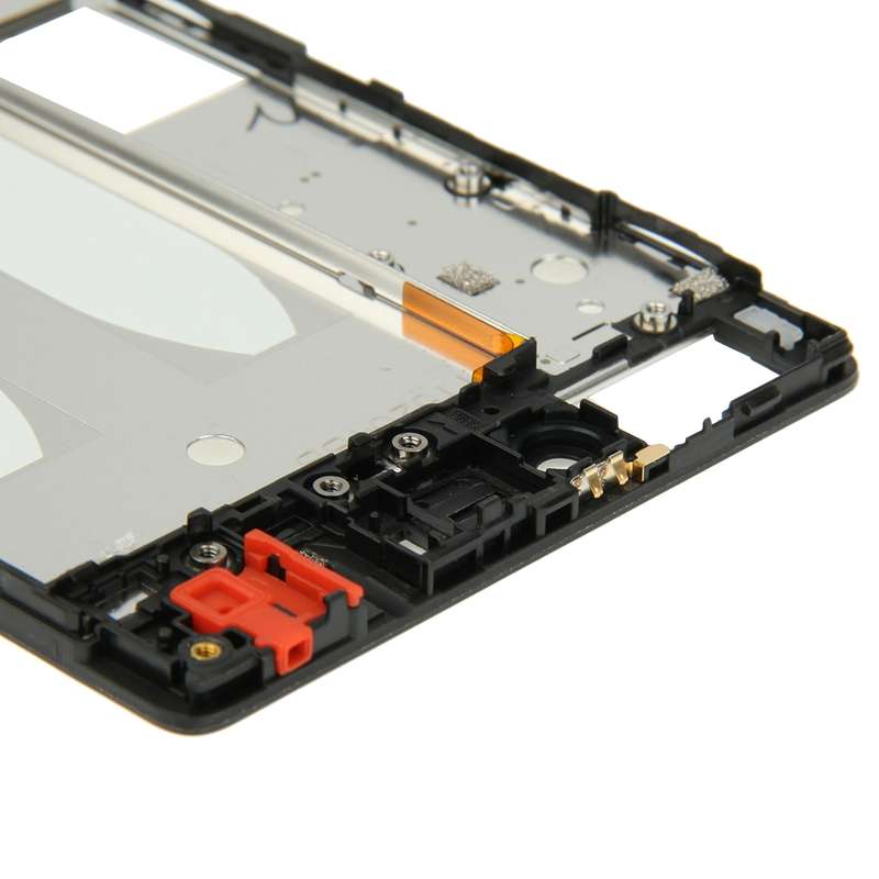 For Huawei P8 Front Housing LCD Frame Bezel Plate(White)