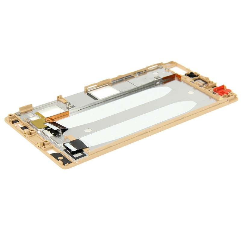 For Huawei P8 Front Housing LCD Frame Bezel Plate(White)