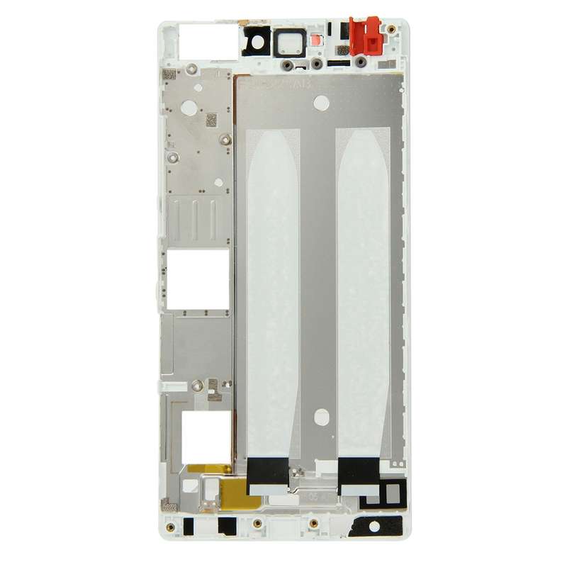 For Huawei P8 Front Housing LCD Frame Bezel Plate(White)