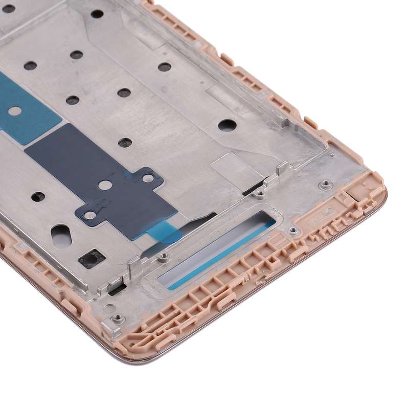 Front Housing LCD Frame Bezel Plate for Xiaomi Redmi Note 3(Gold)