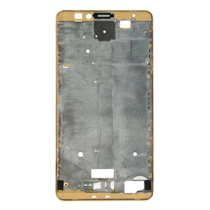 For Huawei Ascend Mate 7 Front Housing LCD Frame Bezel Plate(Gold)
