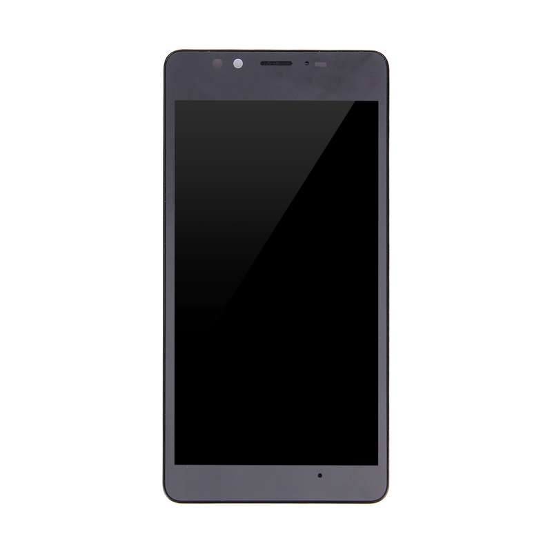 LCD Screen and Digitizer Full Assembly with Frame For Microsoft Lumia 950 (Black)