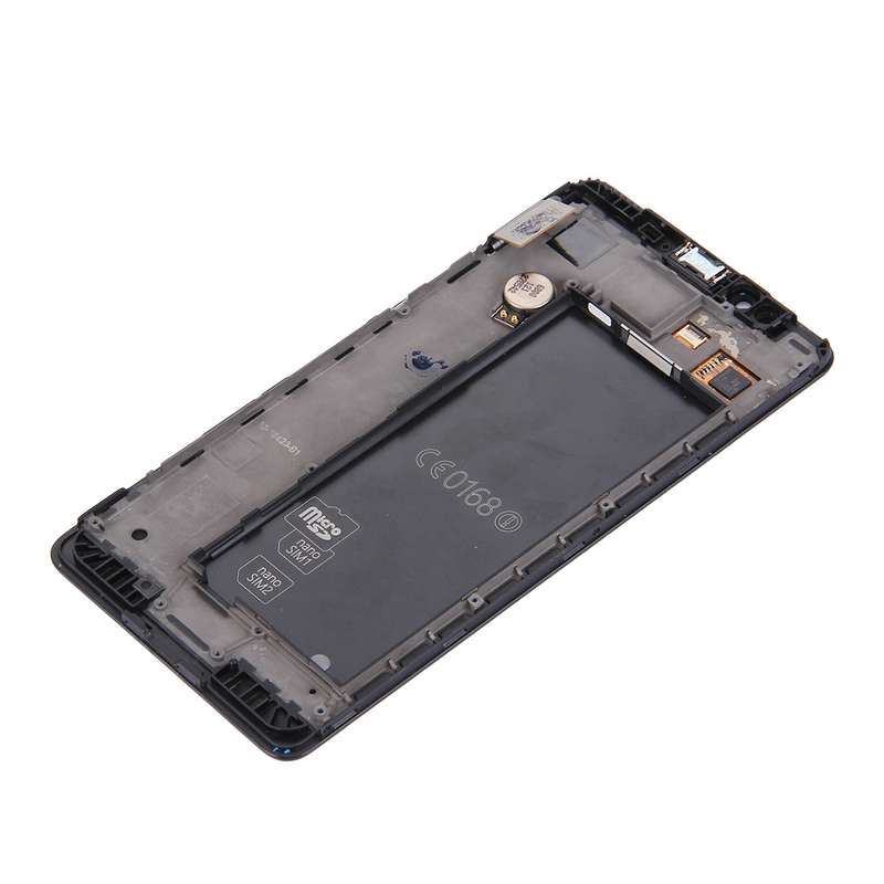LCD Screen and Digitizer Full Assembly with Frame For Microsoft Lumia 950 (Black)