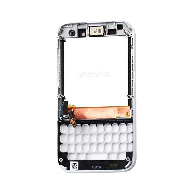 Original LCD Screen for BlackBerry Q5 Digitizer Full Assembly with Frame(White)