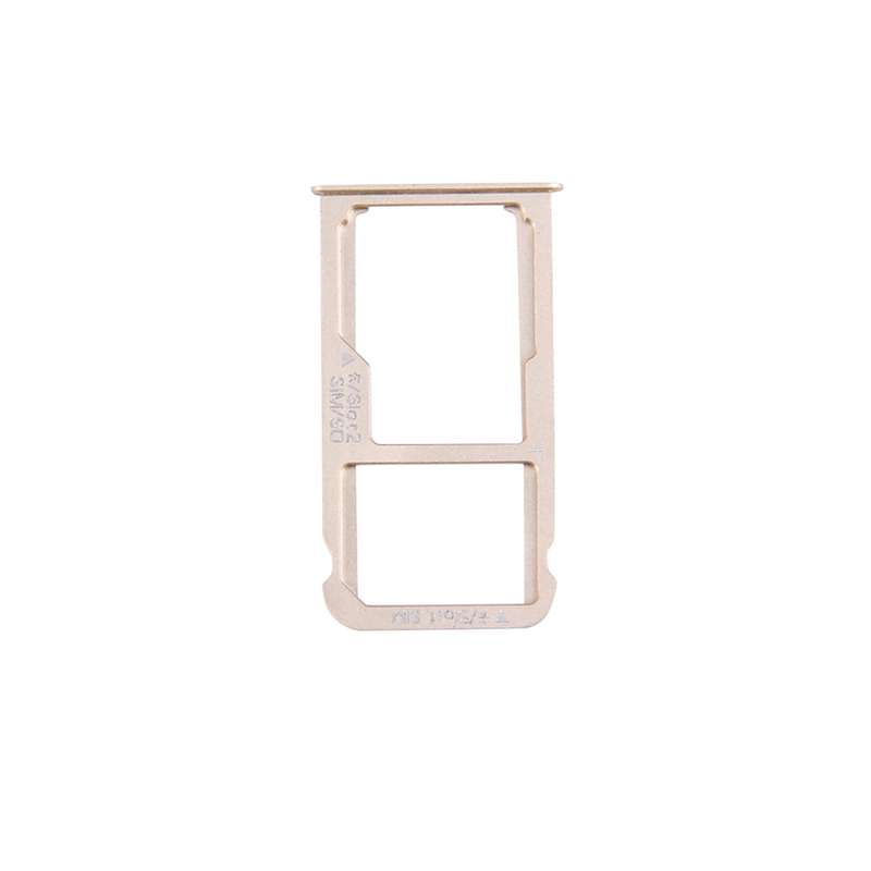 For Huawei Mate 8 Nano SIM + Micro SD / Nano SIM Card Tray(Gold)