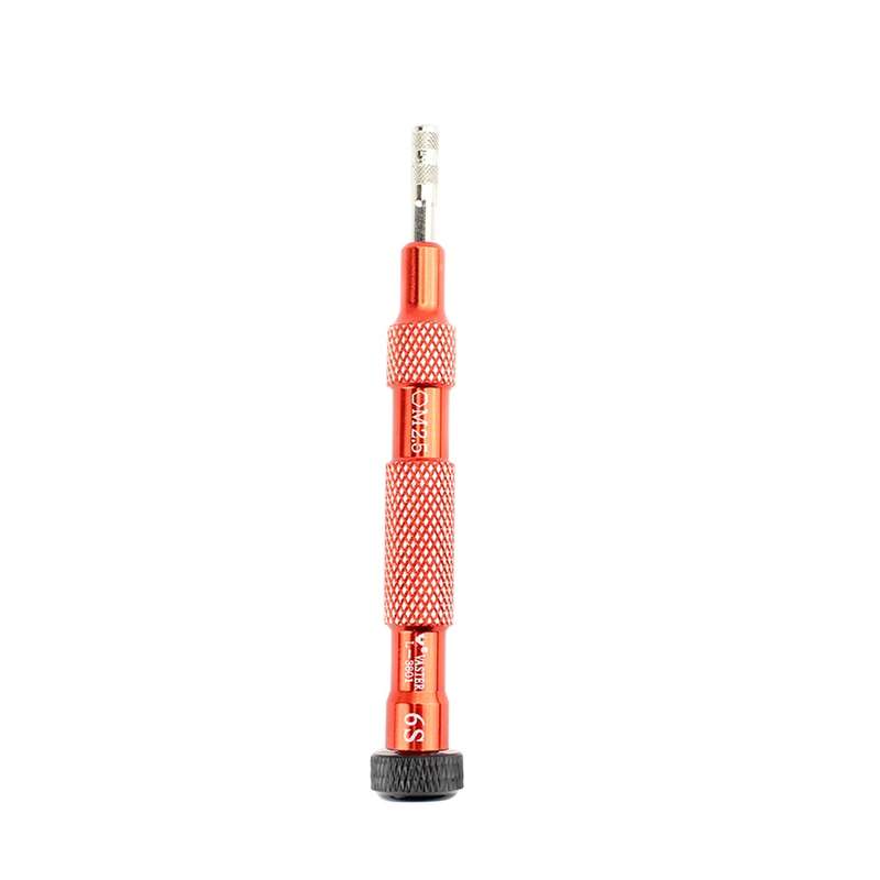 L-3801 For iPhone 6s Middle Plate Professional M2.5 Inner Hexagon Screwdriver Repair Tools(Red)