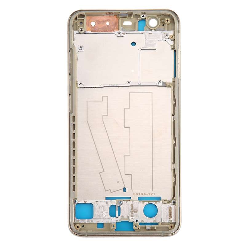 For Xiaomi Mi 6 Front Housing LCD Frame Bezel Plate(Gold)