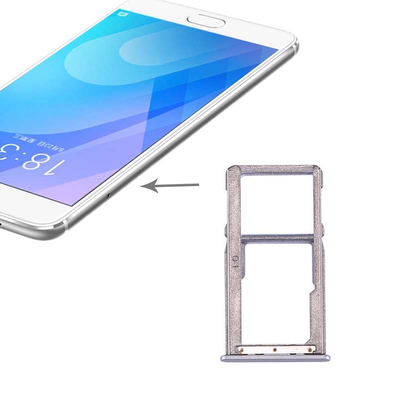 For Meizu M6 Note SIM Card Tray (Black)