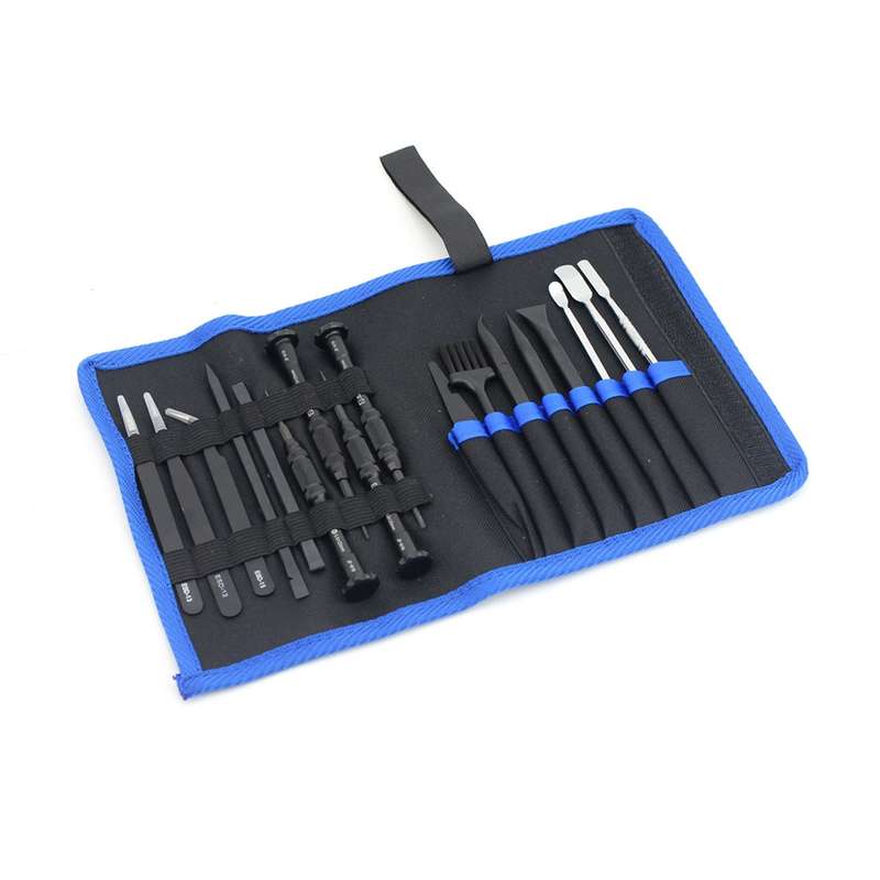 JIAFA JF-8170 17 in 1 Multi-functional Repair Tool Set with Bag for iPhone, Macbook, Applewatch