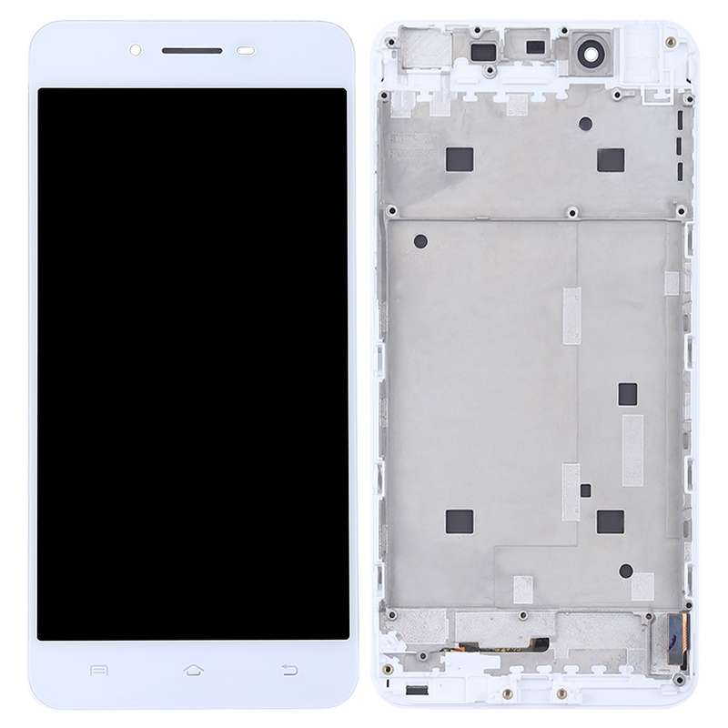 TFT LCD Screen for Vivo X6 Digitizer Full Assembly with Frame(White)