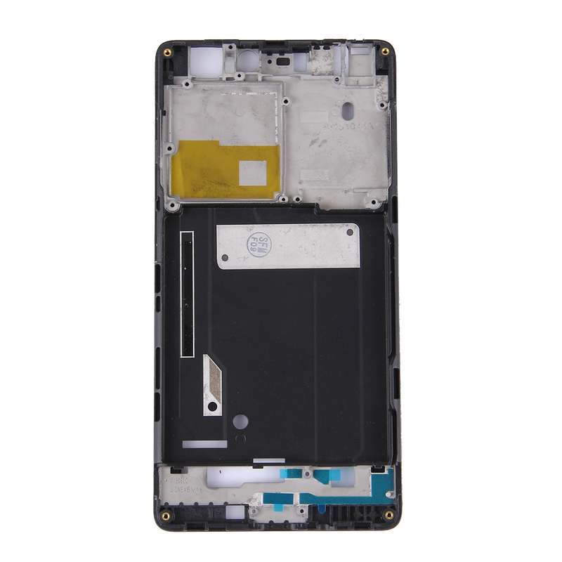 For Xiaomi Mi 4c Front Housing LCD Frame Bezel(Black)