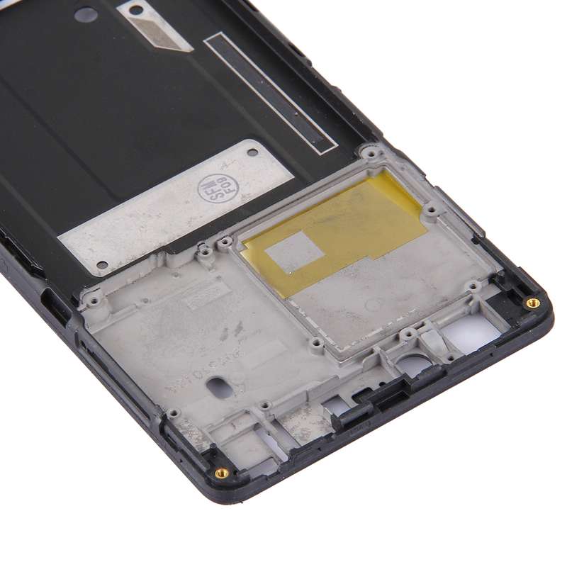 For Xiaomi Mi 4c Front Housing LCD Frame Bezel(Black)