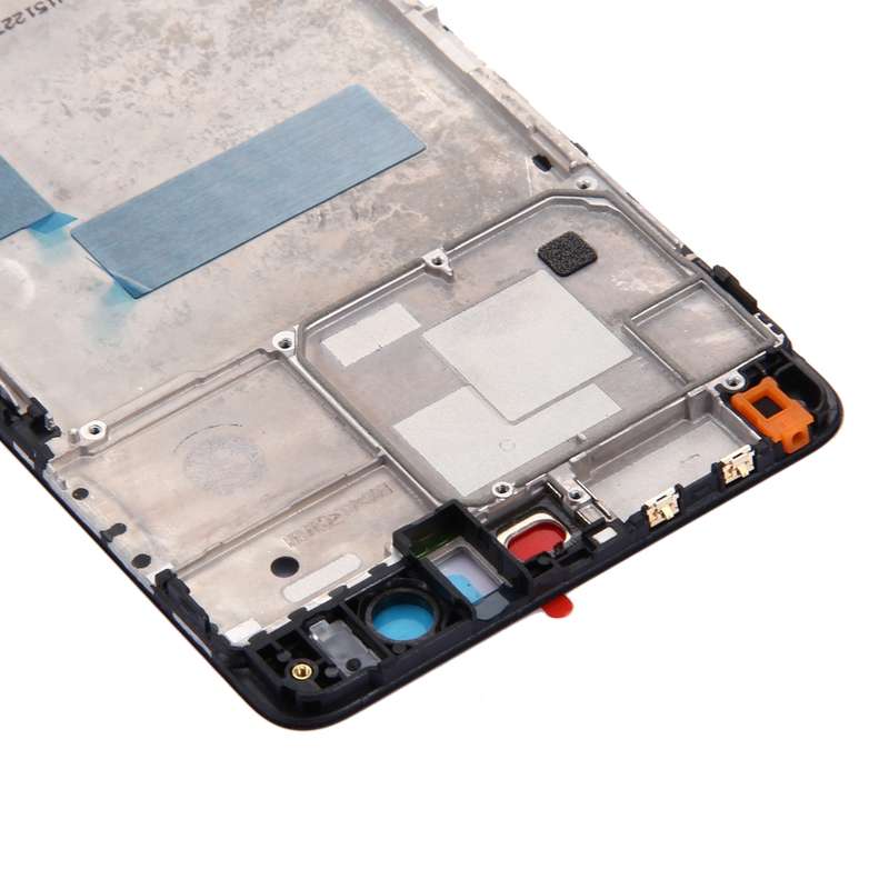 For Huawei Honor V8 Front Housing LCD Frame Bezel Plate(Black)