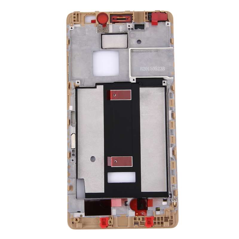 For Huawei Mate S Front Housing LCD Frame Bezel Plate(Gold)