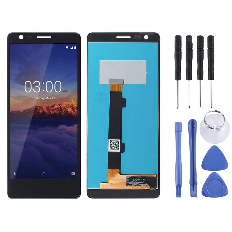 TFT LCD Screen for Nokia 3.1 with Digitizer Full Assembly (Black)