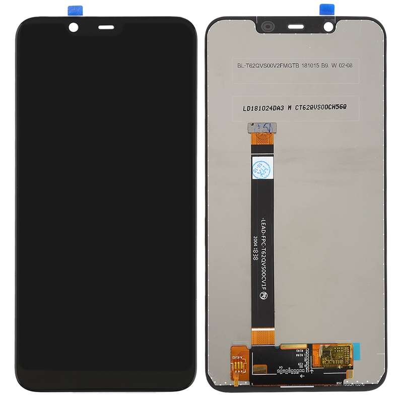 TFT LCD Screen for Nokia X7 / 8.1 / 7.1 Plus TA-1131 with Digitizer Full Assembly (Black)