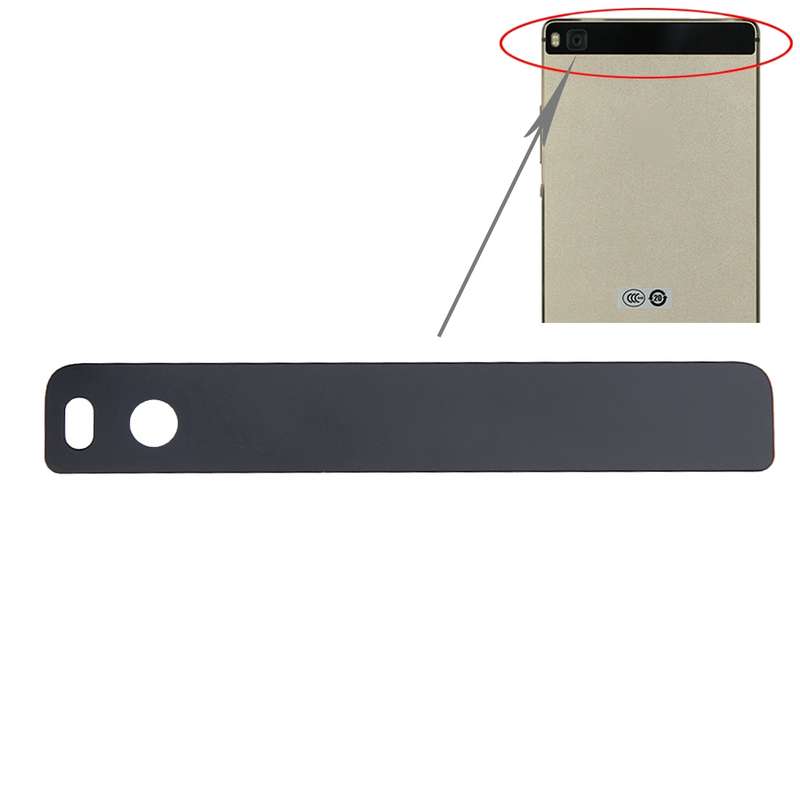 For Huawei P8 Back Camera Lens(Black)