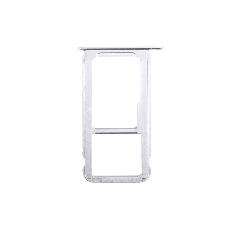 For Huawei P9 Nano SIM + Micro SD / Nano SIM Card Tray(Silver)