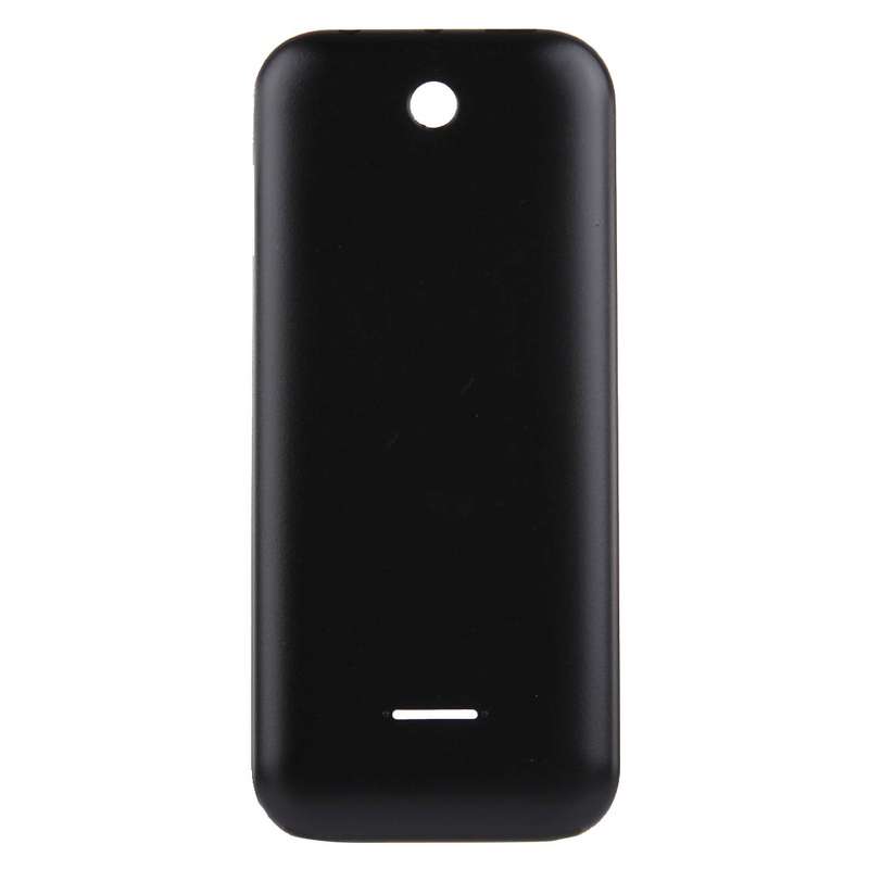 Solid Color Plastic Battery Back Cover for Nokia 225 (Black)