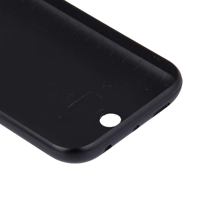 Solid Color Plastic Battery Back Cover for Nokia 225 (Black)