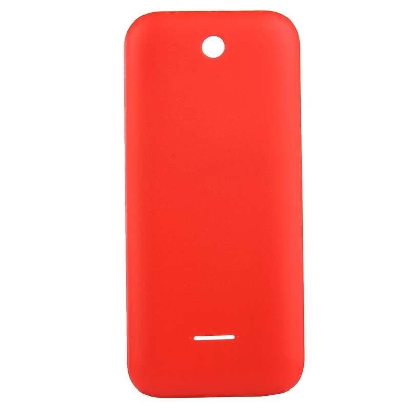 Solid Color Plastic Battery Back Cover for Nokia 225 (Black)