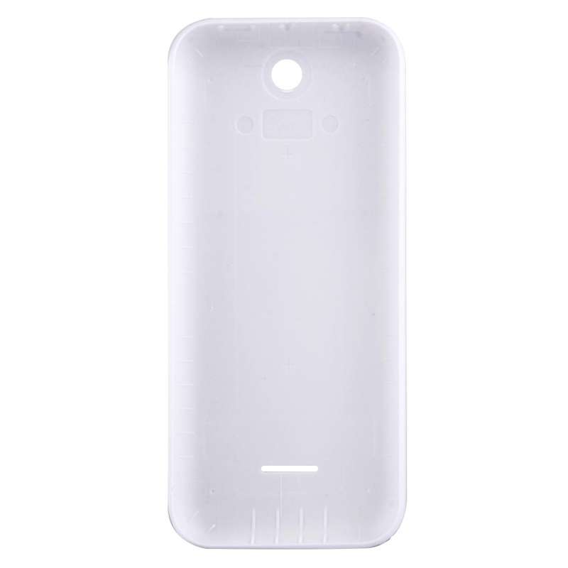 Solid Color Plastic Battery Back Cover for Nokia 225 (White)