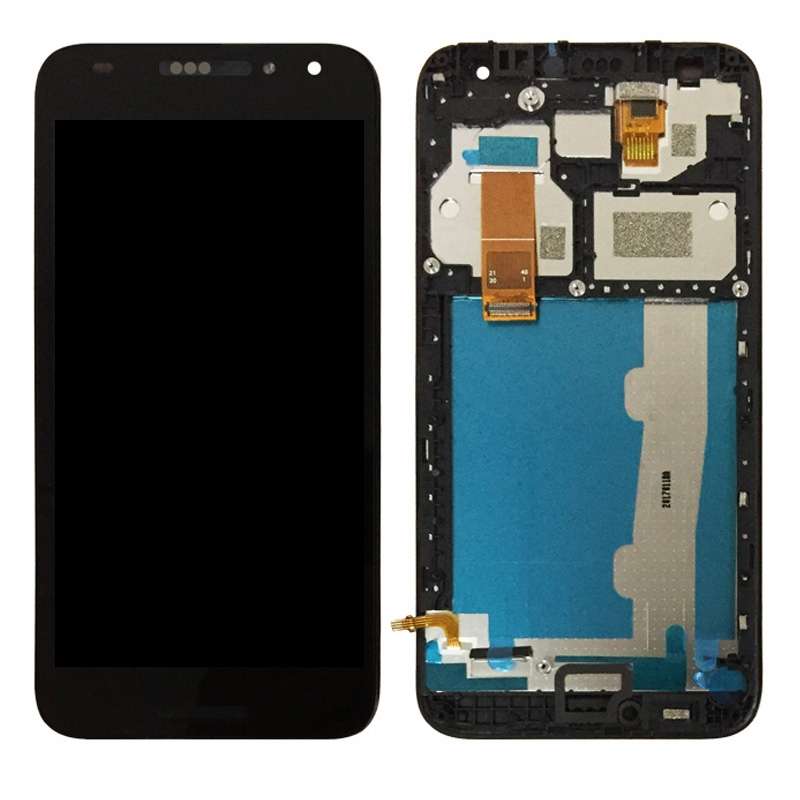 OEM LCD Screen for Alcatel A3 5046 / 5046D / 5046X / OT5046 Digitizer Full Assembly with Frame (Blac