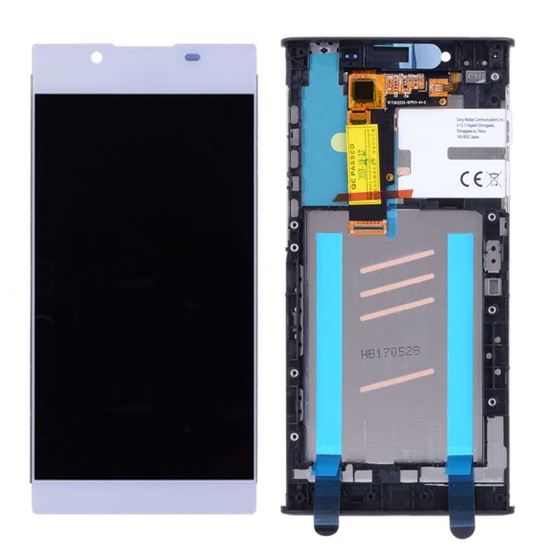 OEM LCD Screen for Sony Xperia L1 G3311 G3312 G3313 Digitizer Full Assembly with Frame(Silver)