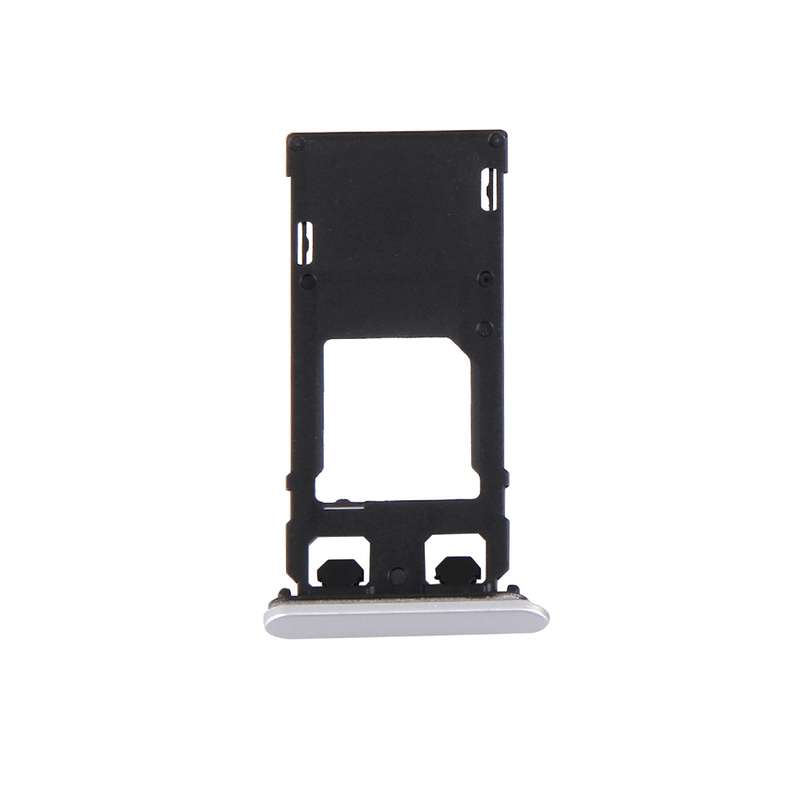 SIM Card Tray + Micro SD Card Tray + Card Slot Port Dust Plug for Sony Xperia X (Single SIM Version)