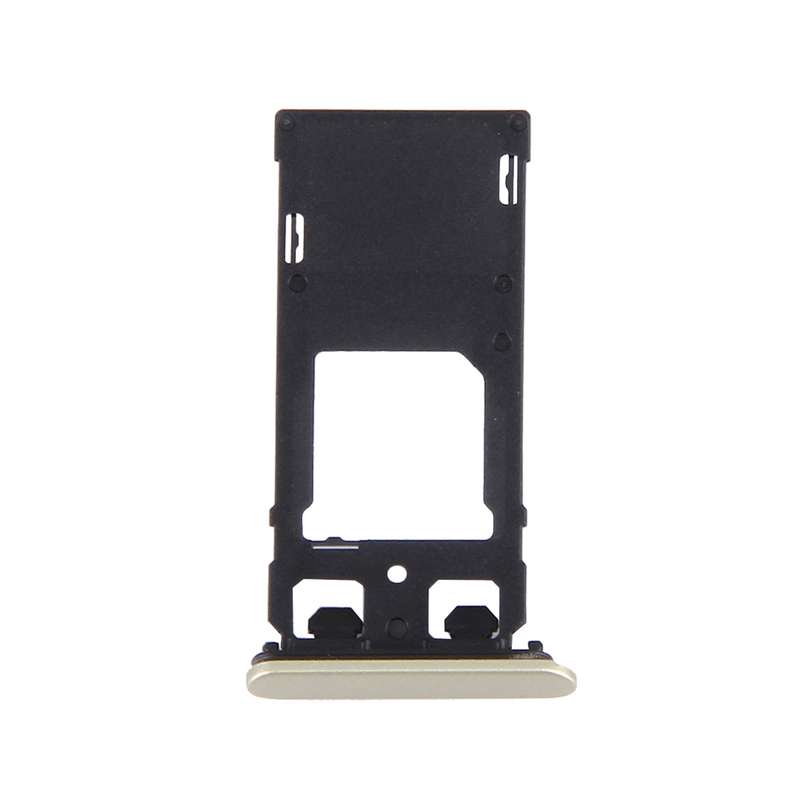 SIM Card Tray + Micro SD / SIM Card Tray + Card Slot Port Dust Plug for Sony Xperia X (Dual SIM Vers