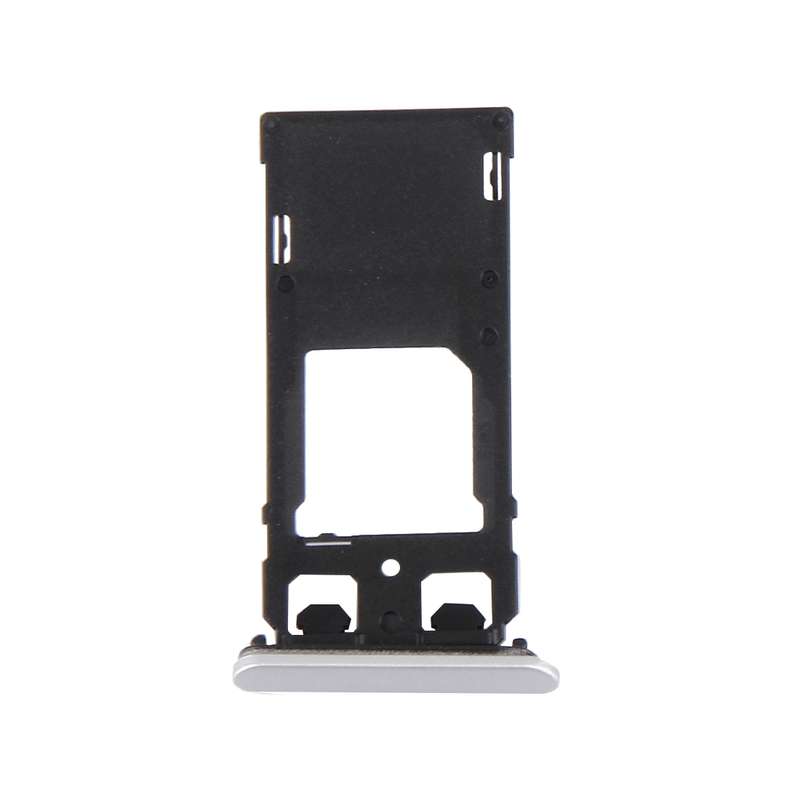 SIM Card Tray + Micro SD / SIM Card Tray + Card Slot Port Dust Plug for Sony Xperia X (Dual SIM Vers