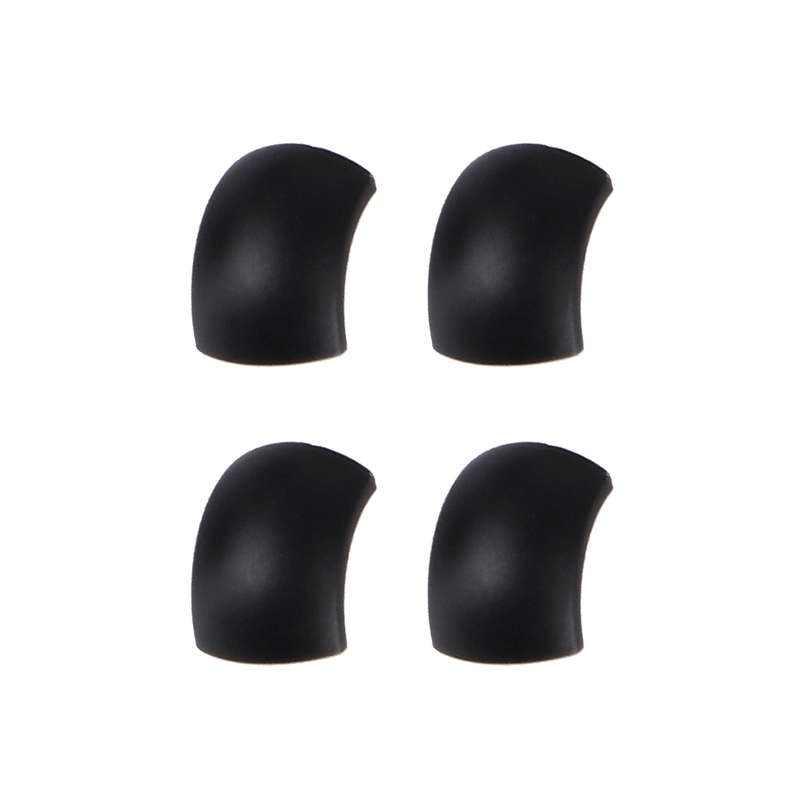 4 PCS Front Bezel Edge for Sony Xperia C4(Black)