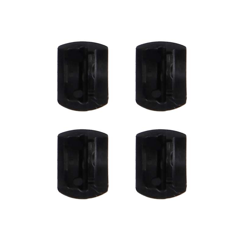 4 PCS Front Bezel Edge for Sony Xperia C4(Black)