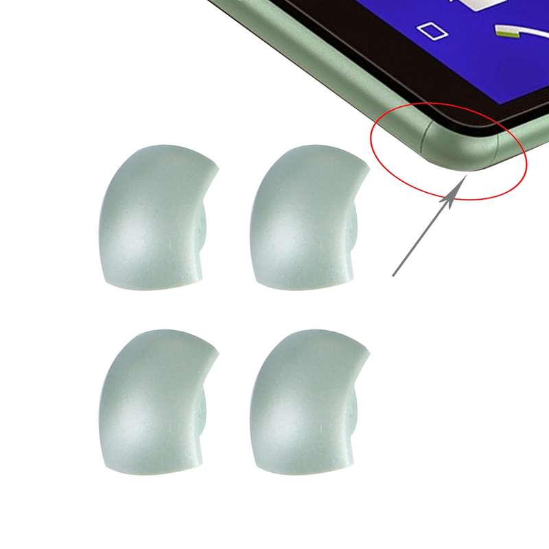 4 PCS Front Bezel Edge for Sony Xperia C4(Black)