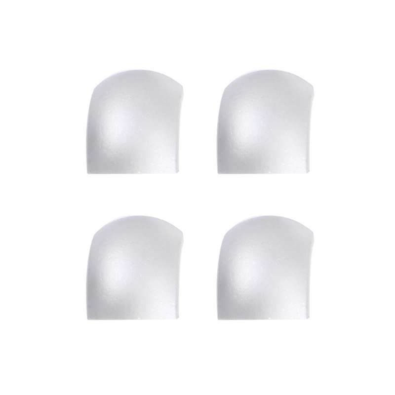 4 PCS Front Bezel Edge for Sony Xperia C4(Black)