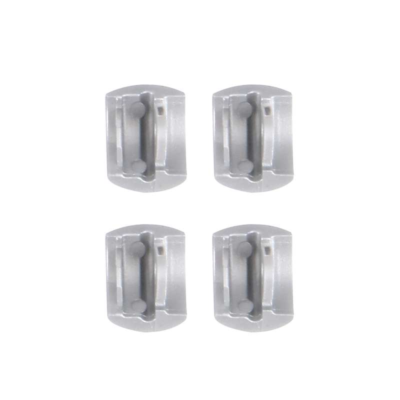 4 PCS Front Bezel Edge for Sony Xperia C4(Black)