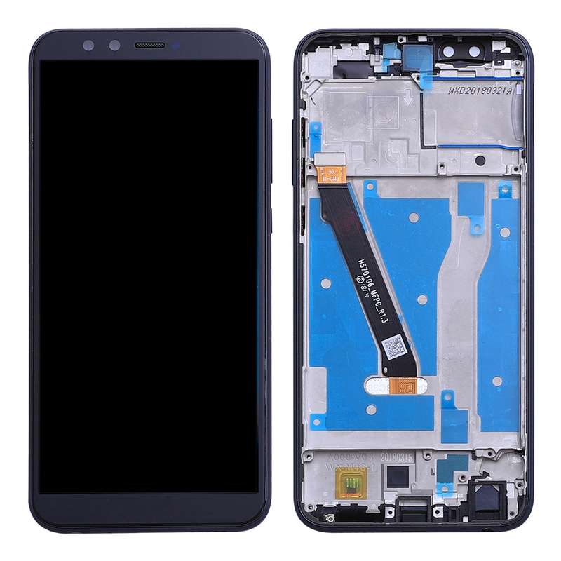 OEM LCD Screen for Huawei Honor 9 Lite Digitizer Full Assembly with Frame (Grey)