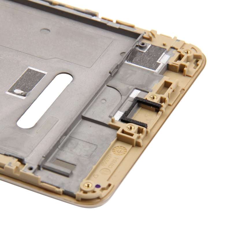 For Huawei Honor 5X / GR5 Front Housing LCD Frame Bezel Plate(Gold)