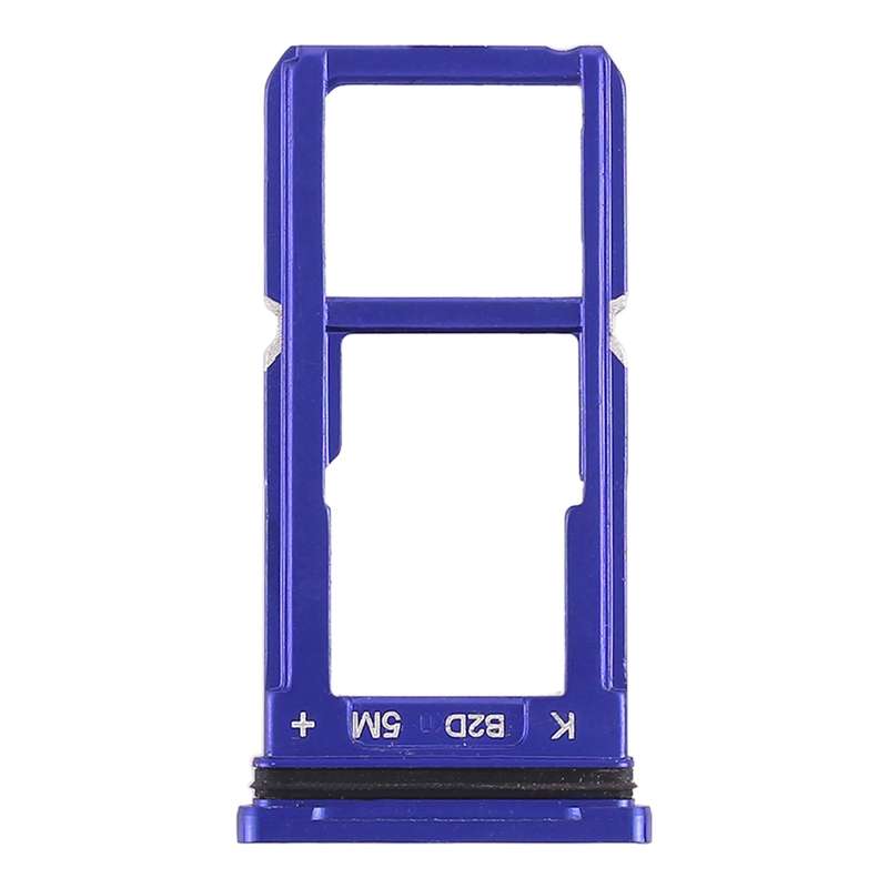 For OPPO R15 SIM Card Tray + SIM Card Tray / Micro SD Card Tray (Black)