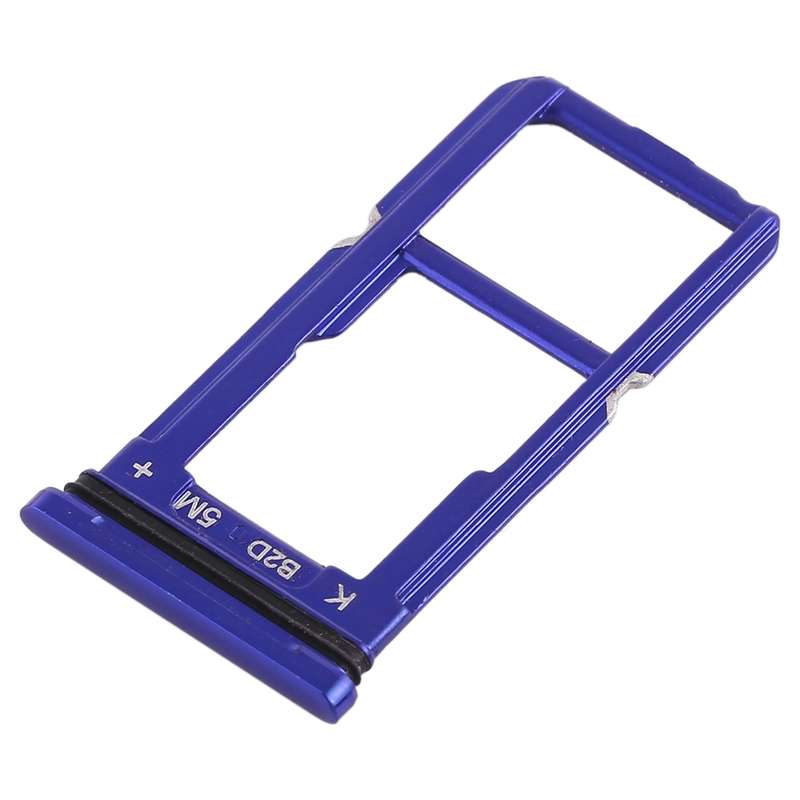For OPPO R15 SIM Card Tray + SIM Card Tray / Micro SD Card Tray (Black)